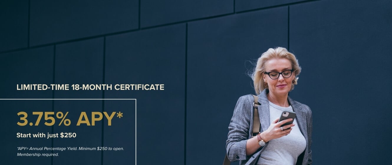 18 Month Share Certificate