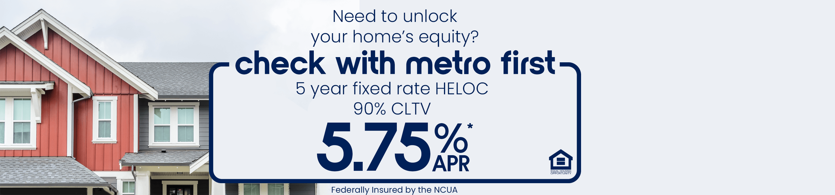 Need to unlock your home's equity? check with metro first!