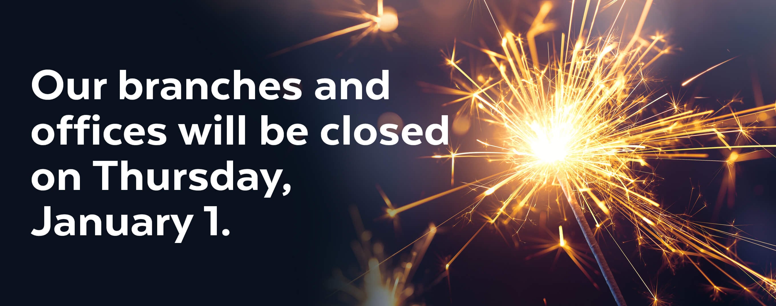 New Year's Day Closure