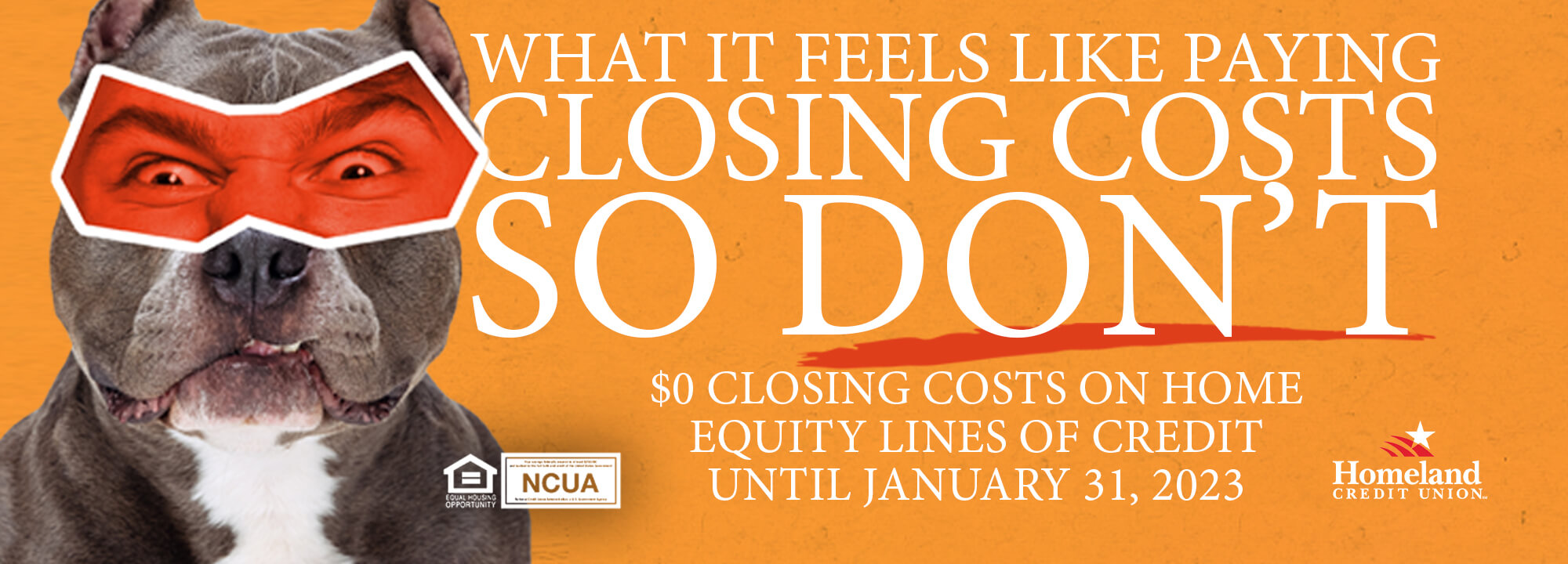 What is feels like paying closing costs so don't. $0 closing costs on home equity lines of credit until January 31, 2023