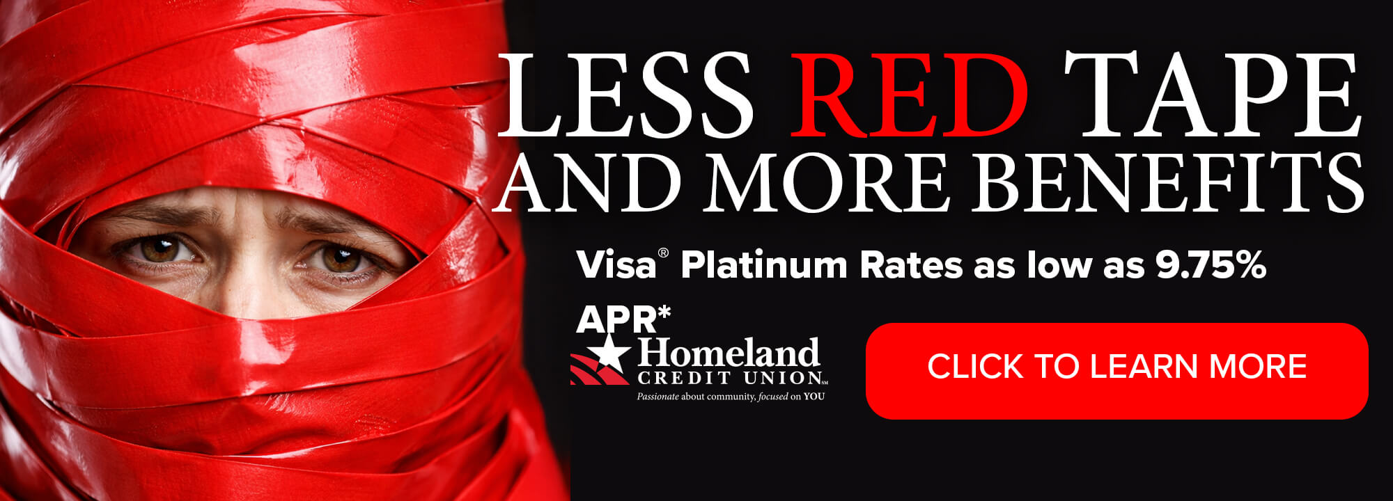 Less red tape more benefits. Finally a credit card program for 