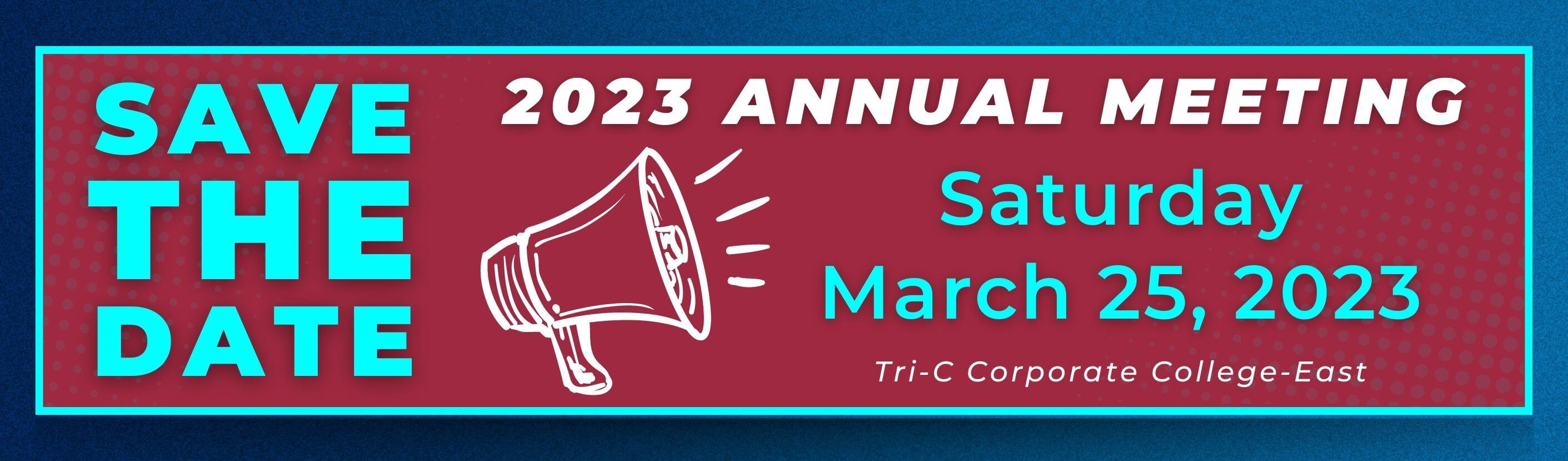 2023 Annual Meeting Save the Date