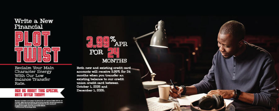 3.99% Balance Transfer for 24 mo