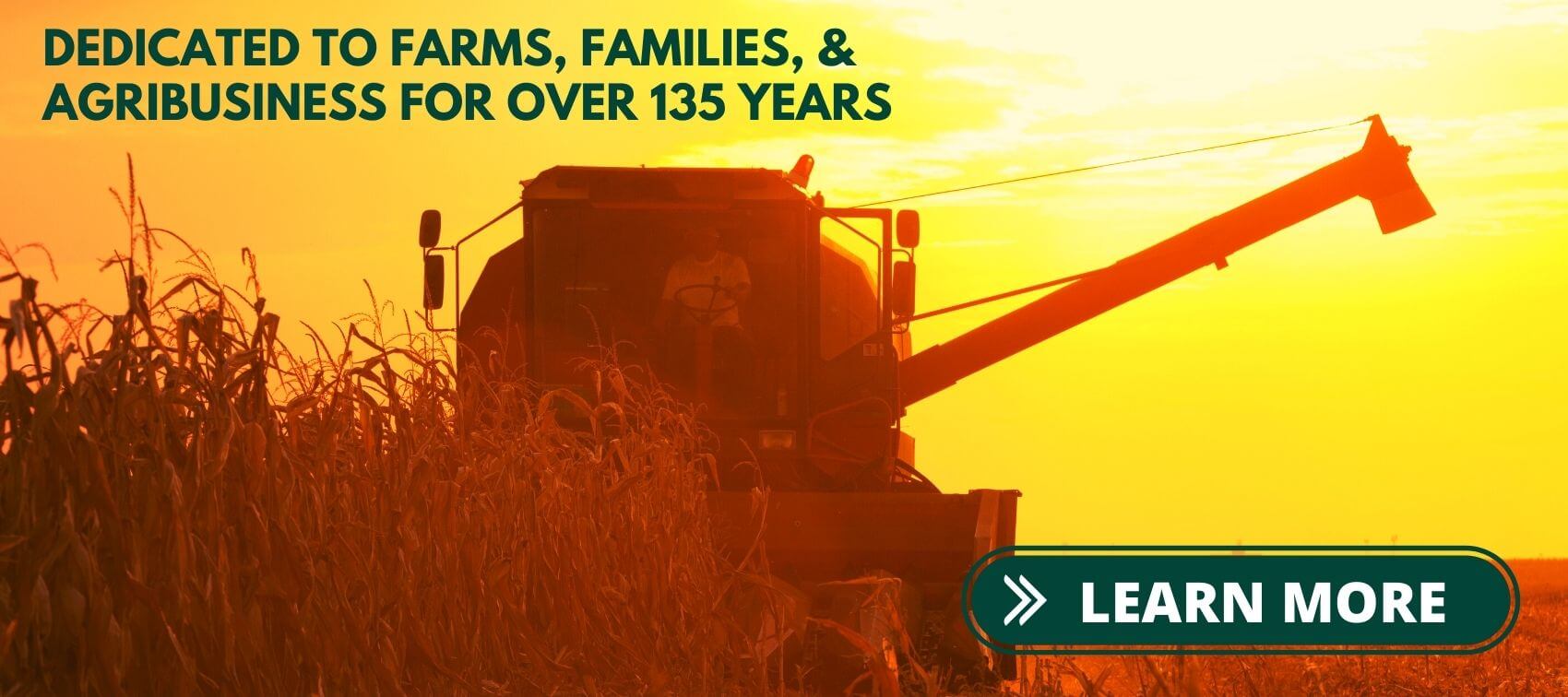 Learn more about our agricultural lending services.