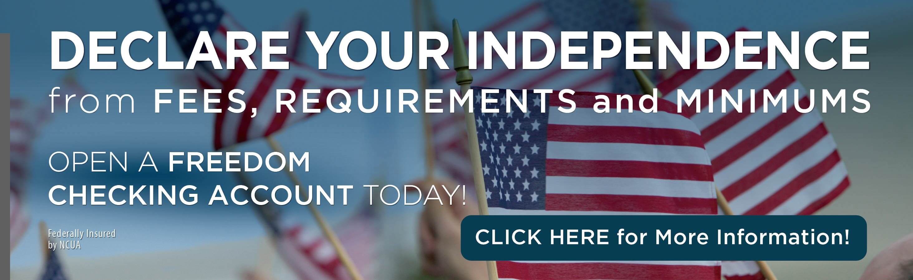 Declare Your Independence with Freedom Checking
