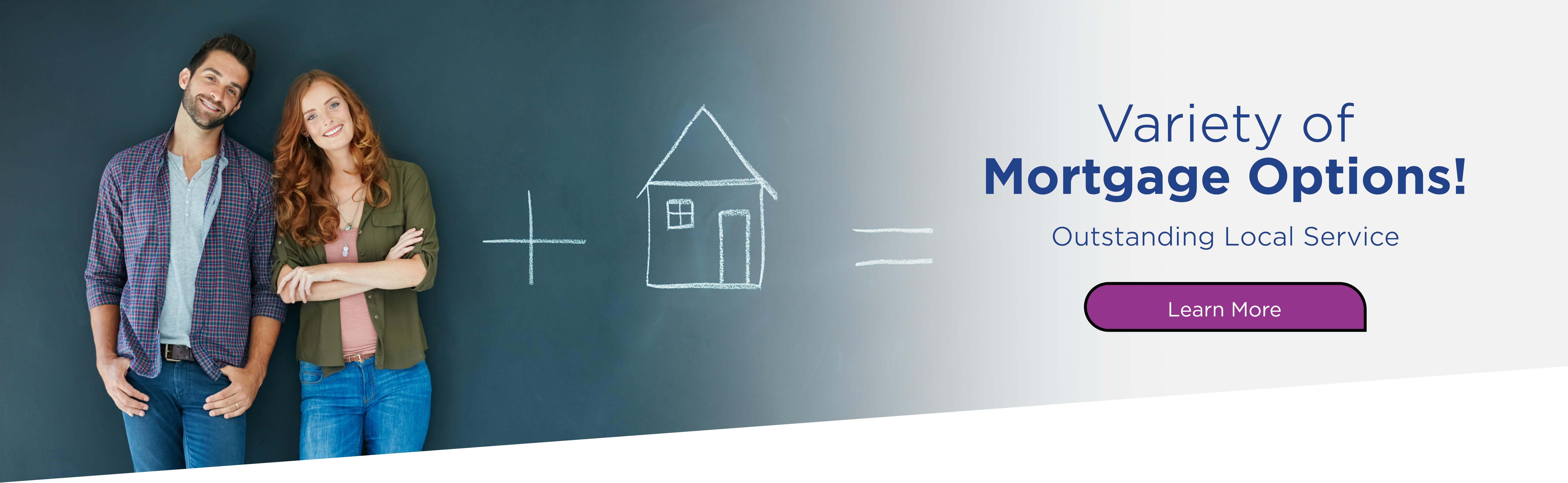 BCU has a variety of mortgage loan options