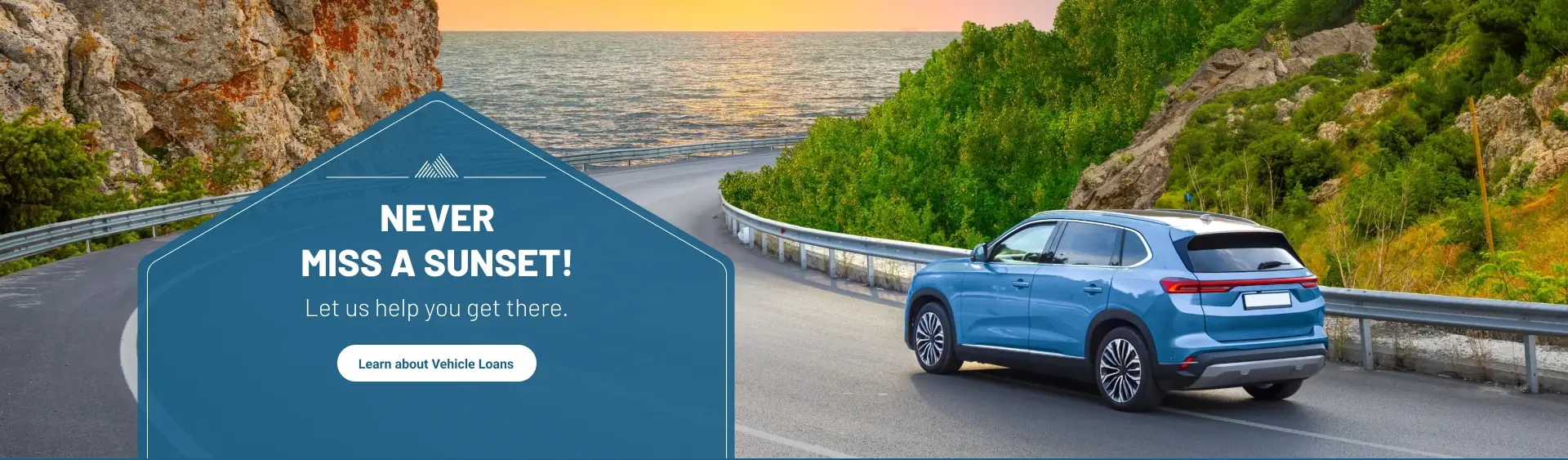 Let us help you get there. Learn more about vehicle loans.