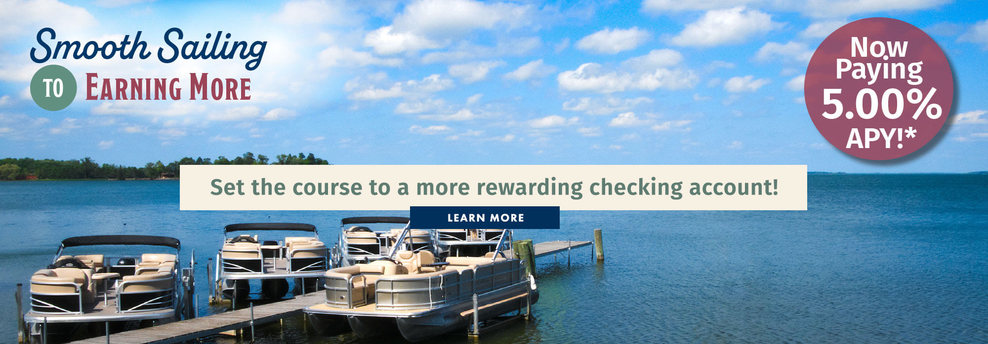 Set the course to a more rewarding checking account!