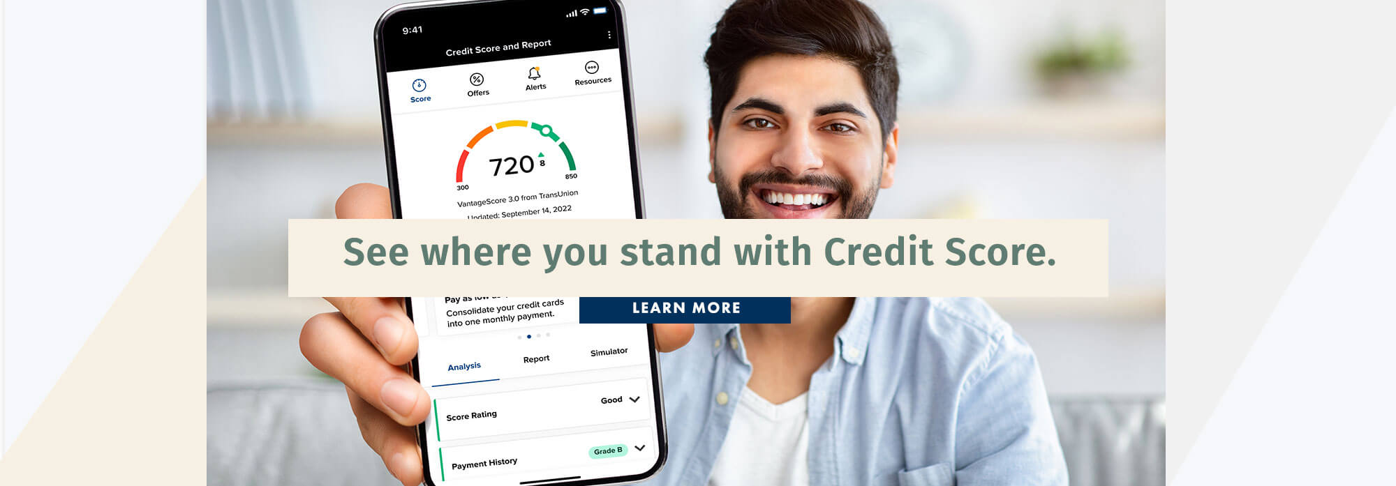 See where you stand with Credit Score