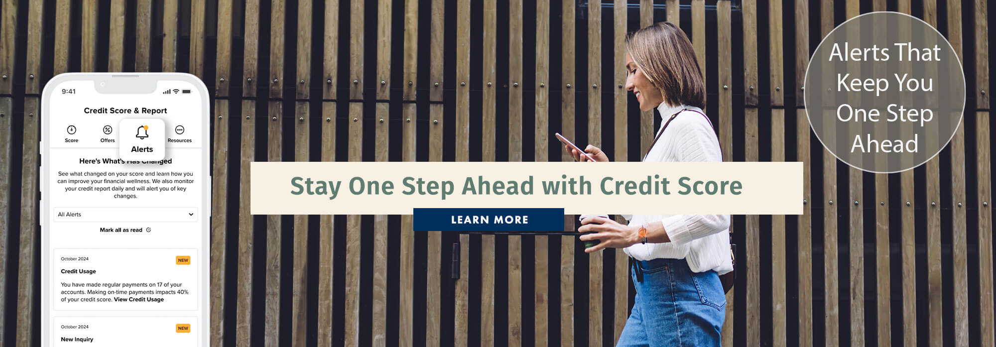 Stay One Step Ahead with Credit Score