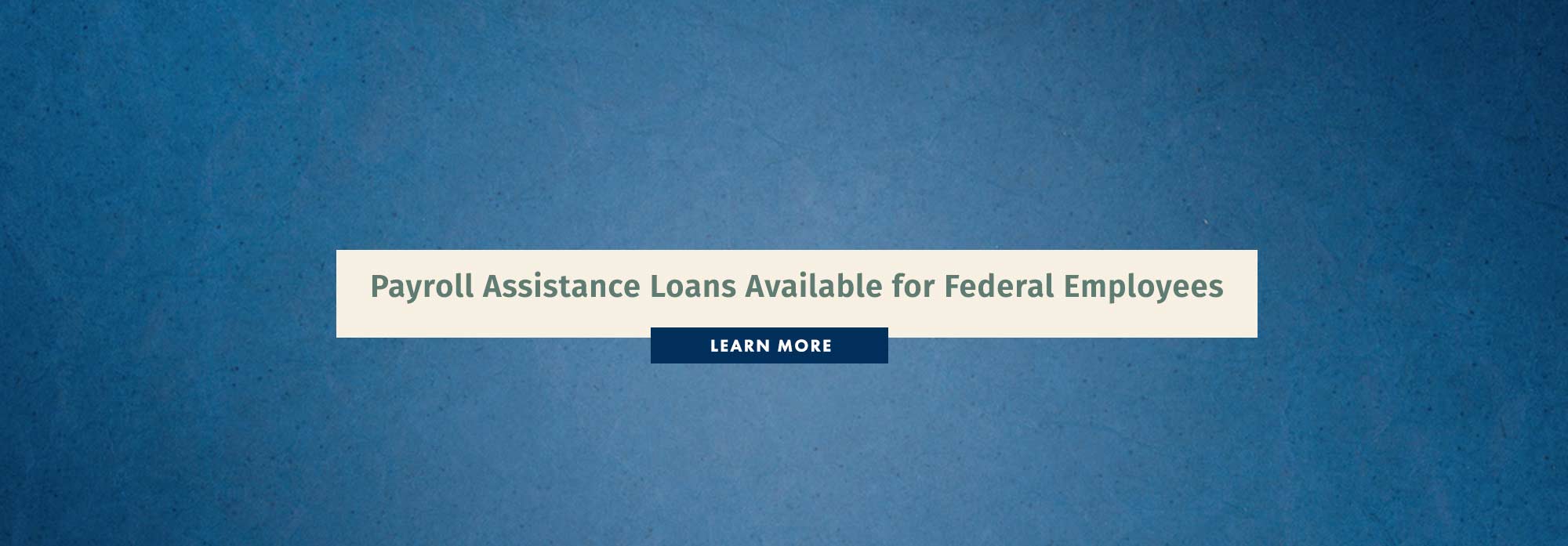 Payroll Assistance Loans Available for Federal Employees