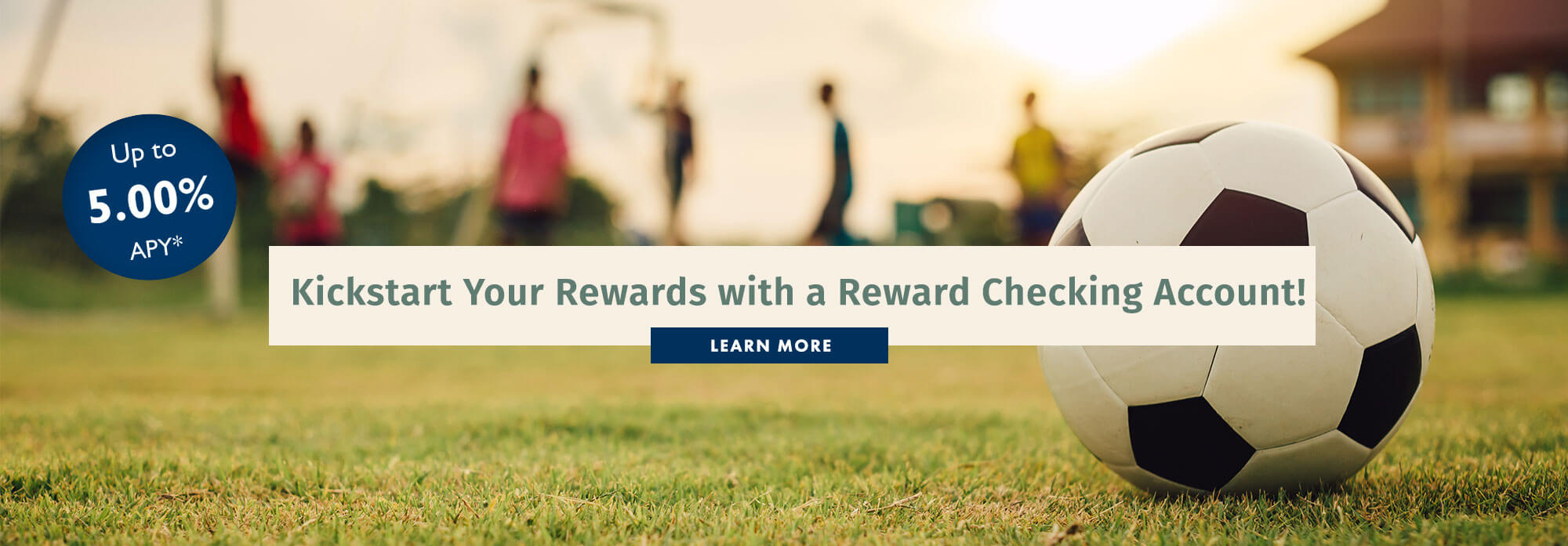 Kickstart Your Rewards with a Reward Checking Account!