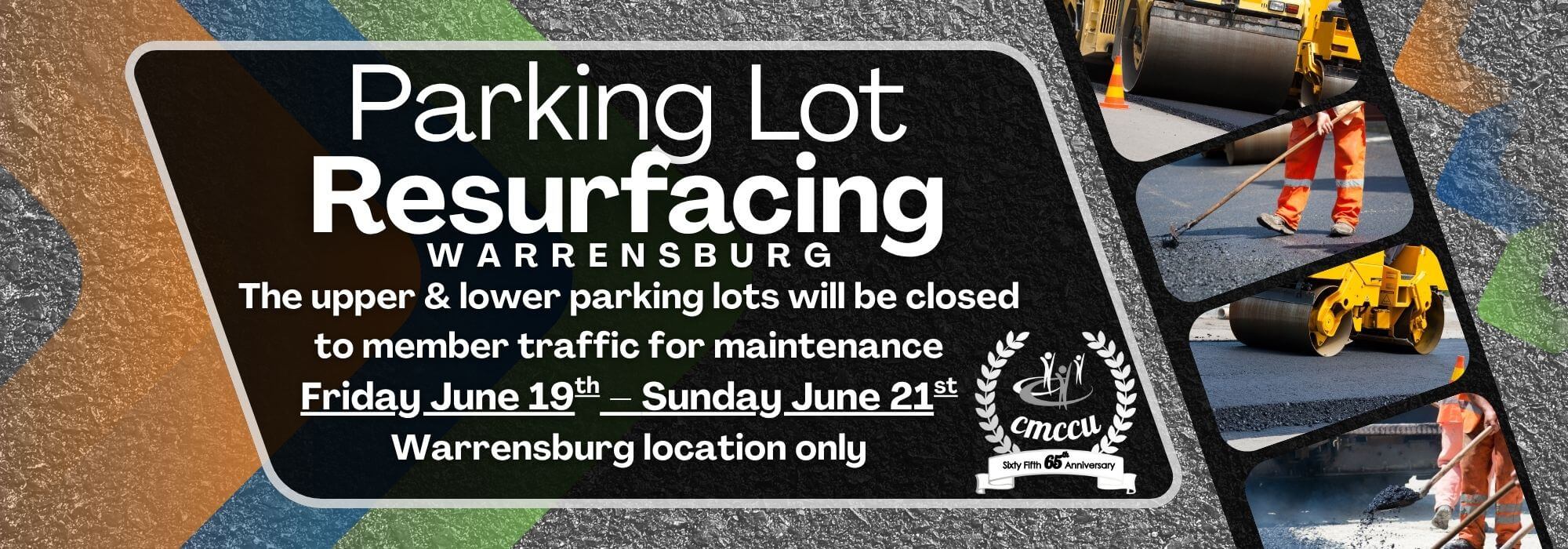 Parking Lot Closure