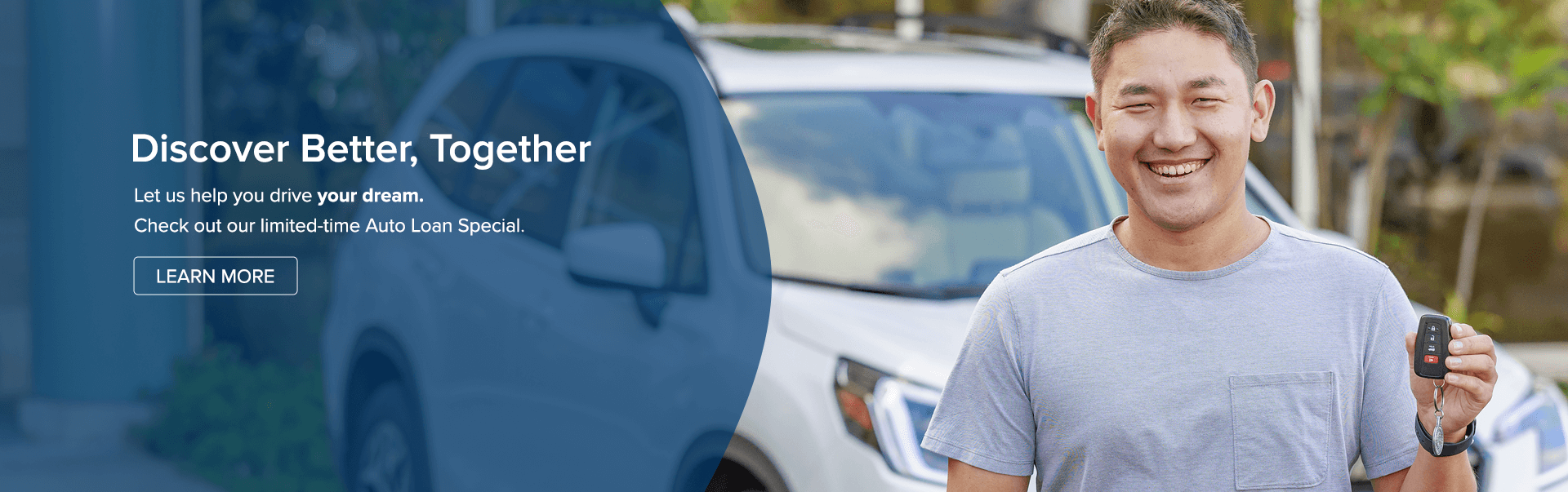 Let us help you drive your dream. September 2025 Auto Loan special. 