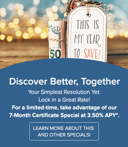 Your simplest resolution yet: Lock in great rates!