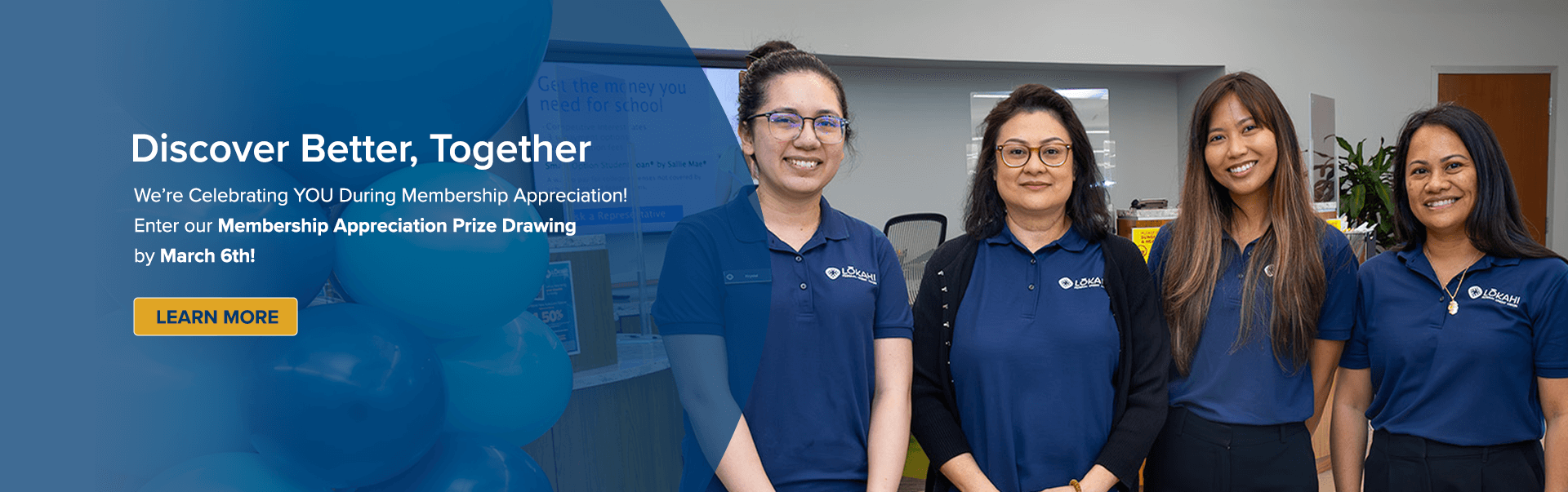 We're celebrating you during Membership Appreciation.