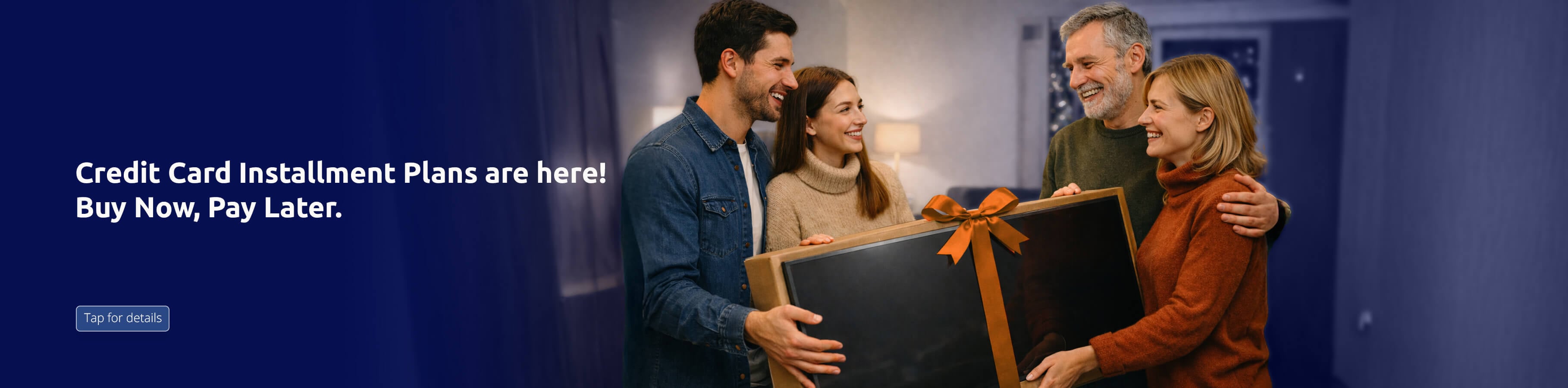 Credit Card Installment Plans are here! Buy Now, Pay Later.