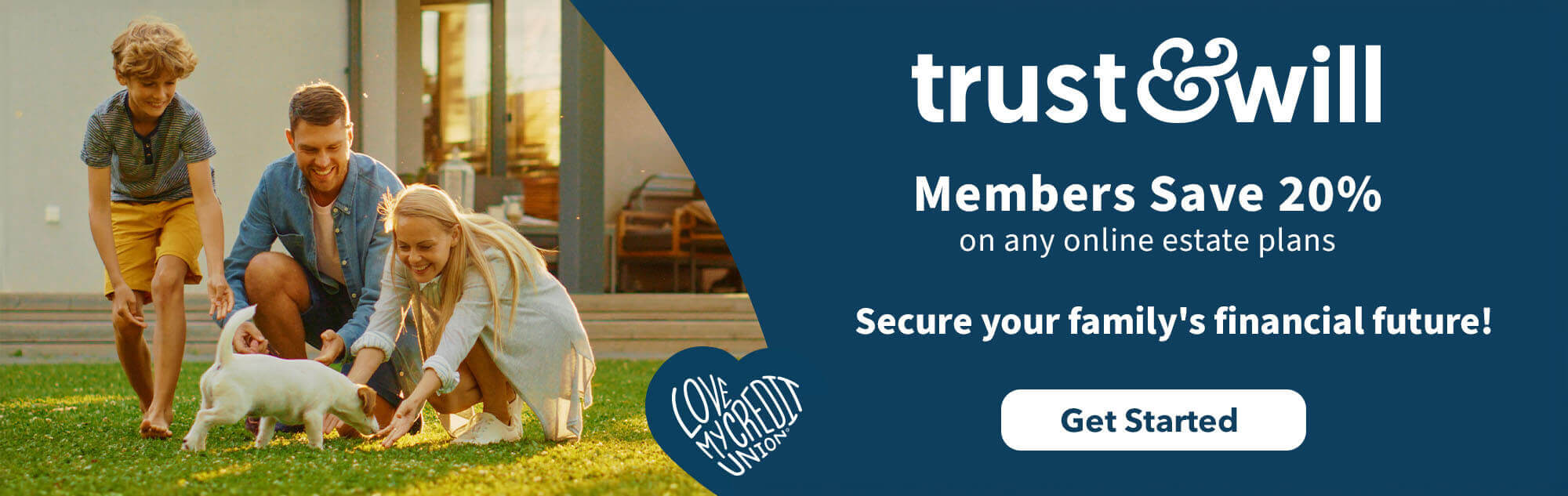 Members save 20% on any online estate plan. Secure your family's financial future!