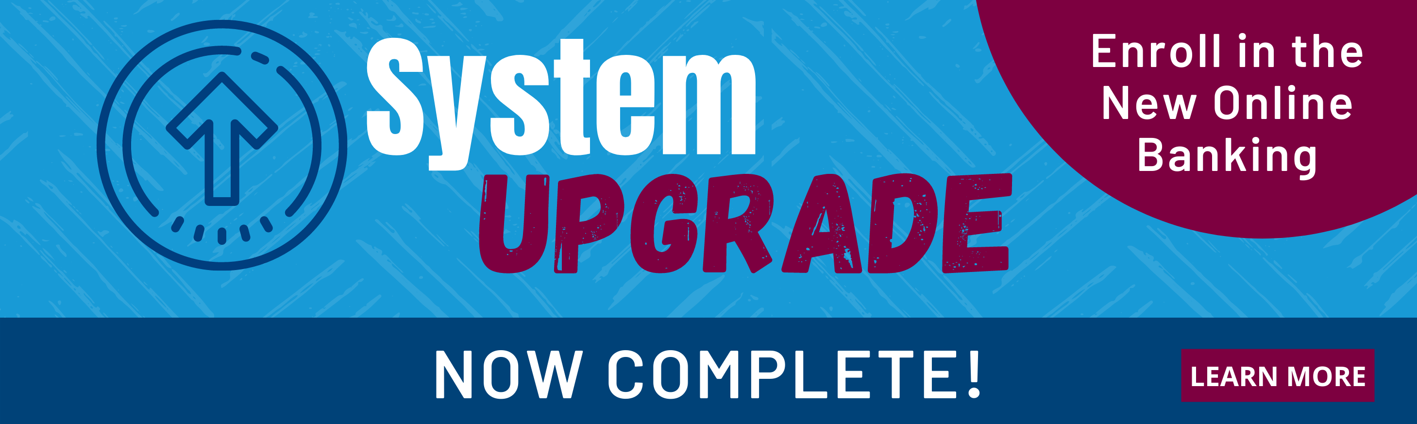 System Upgrade Complete