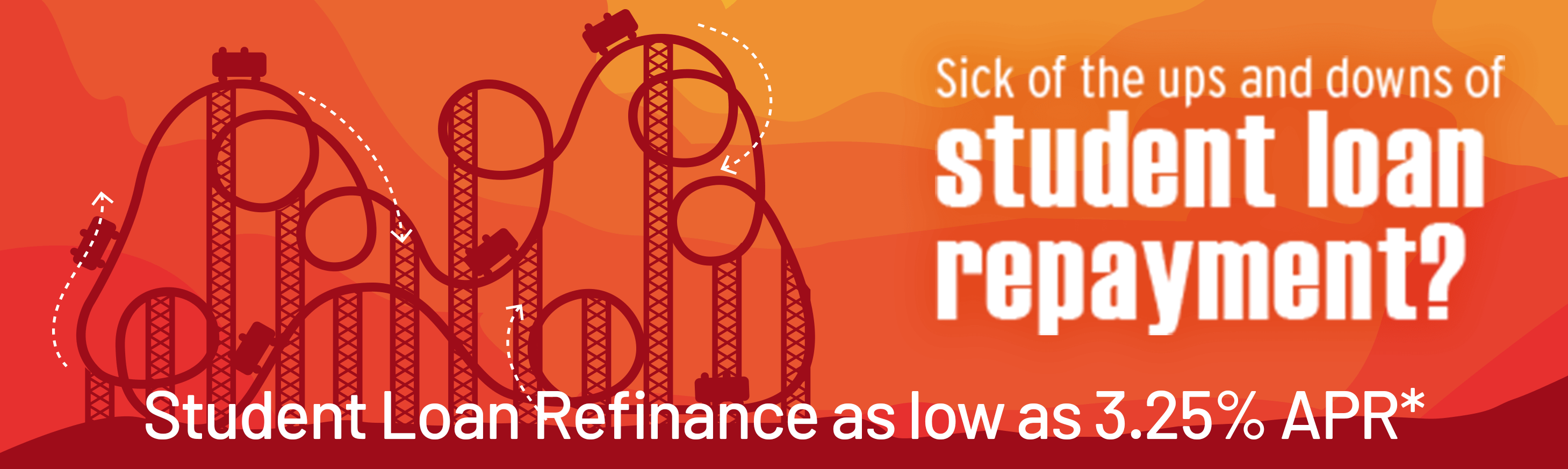 Refinance student loans as low as 3.25% APR