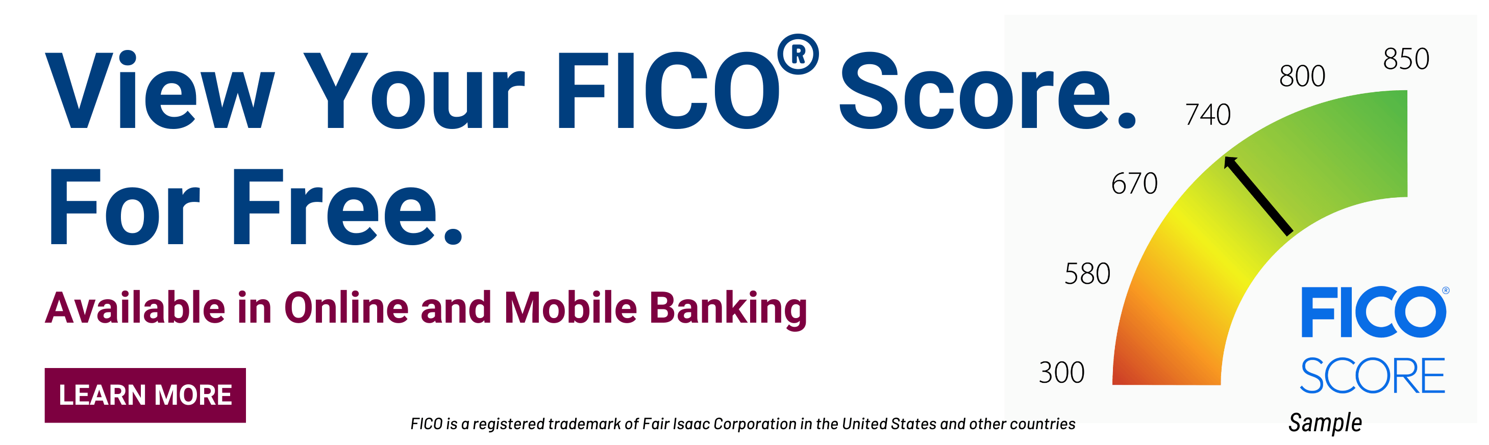 View Your FICO Score for Free