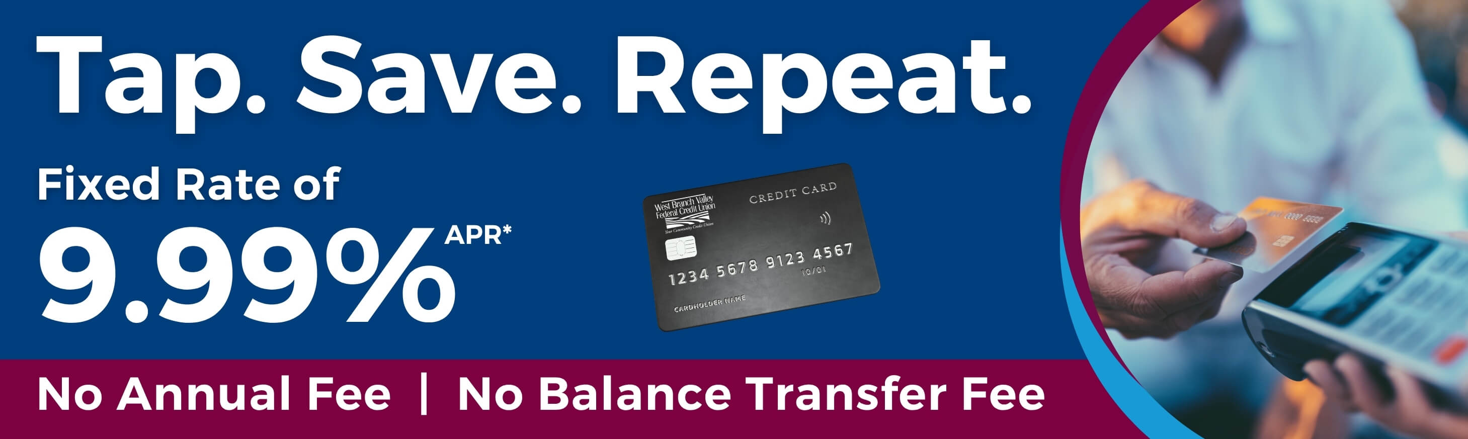 WBVFCU Fixed-Rate Visa