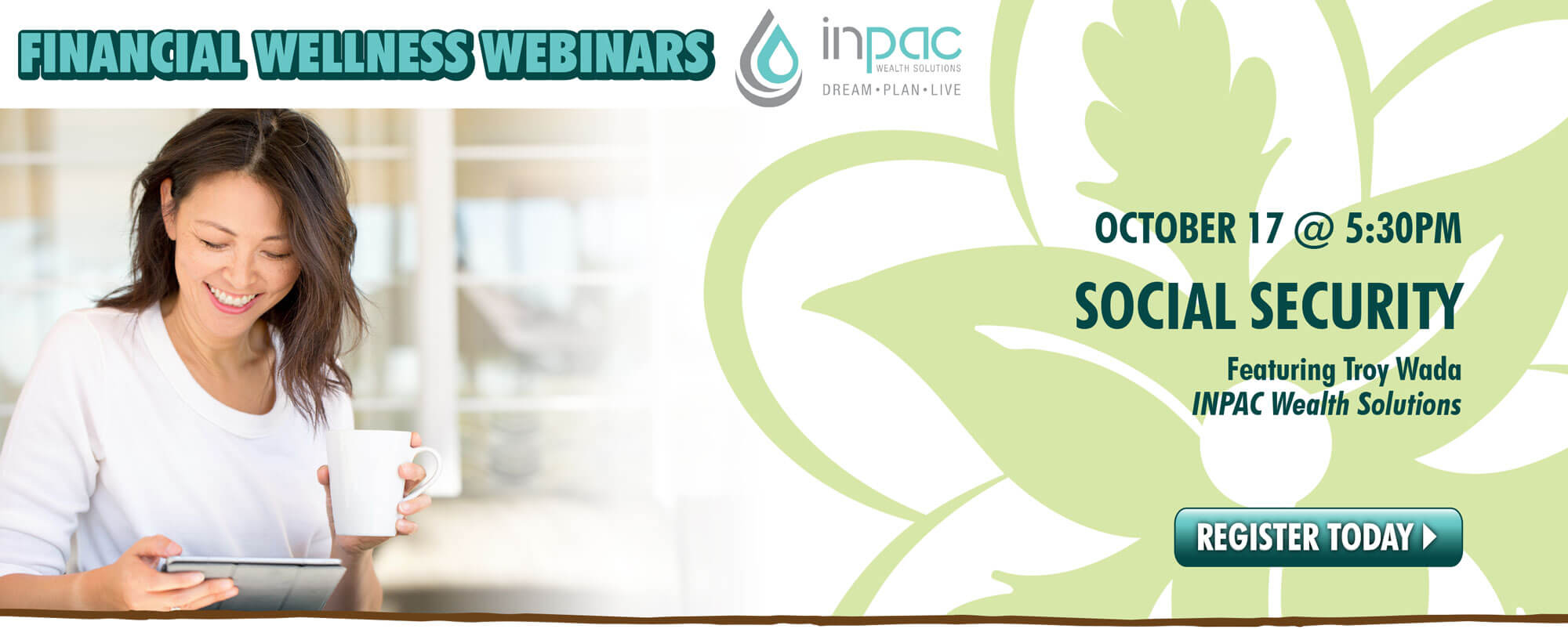 Join INPAC for their FREE webinar featuring Troy Wada on Tuesday, October 17.  RSVP Today!