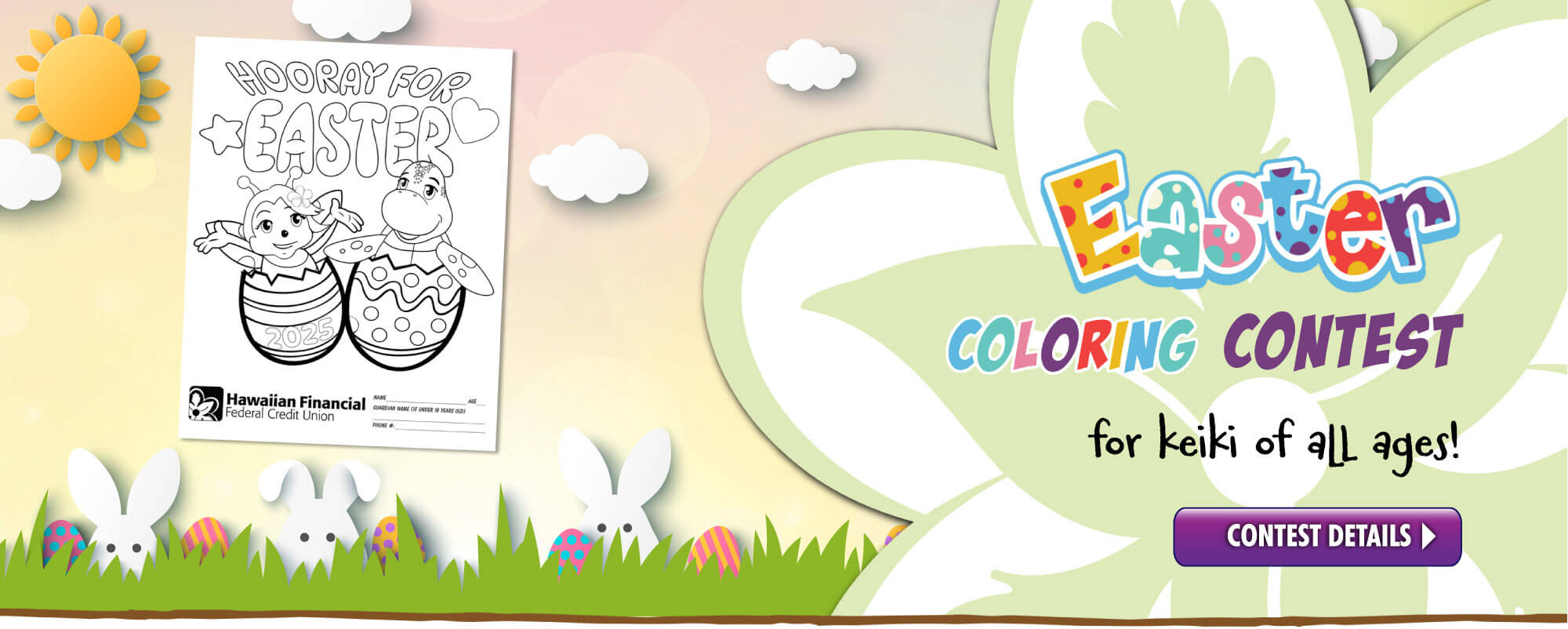 Join our Easter Coloring Contest and enter to win awesome prizes