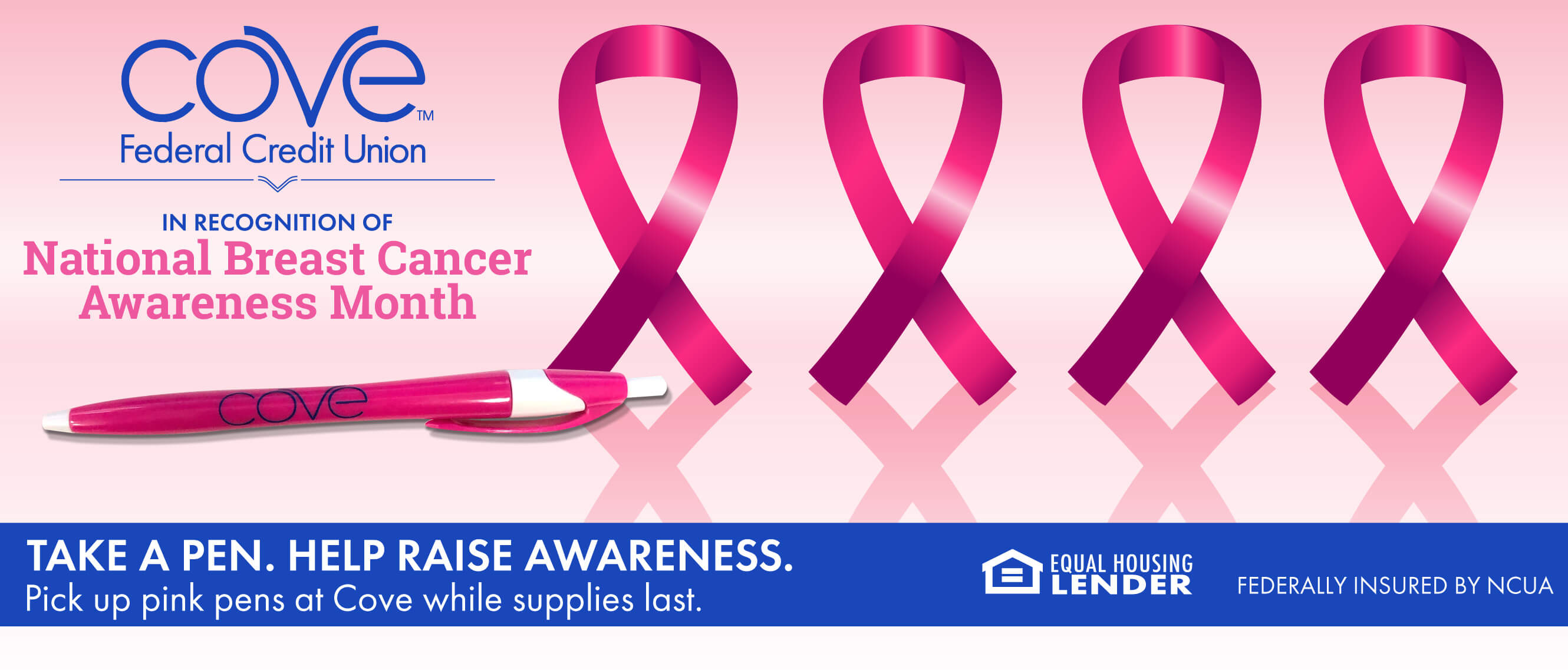 In recognition of National Breast Cancer Awareness Month