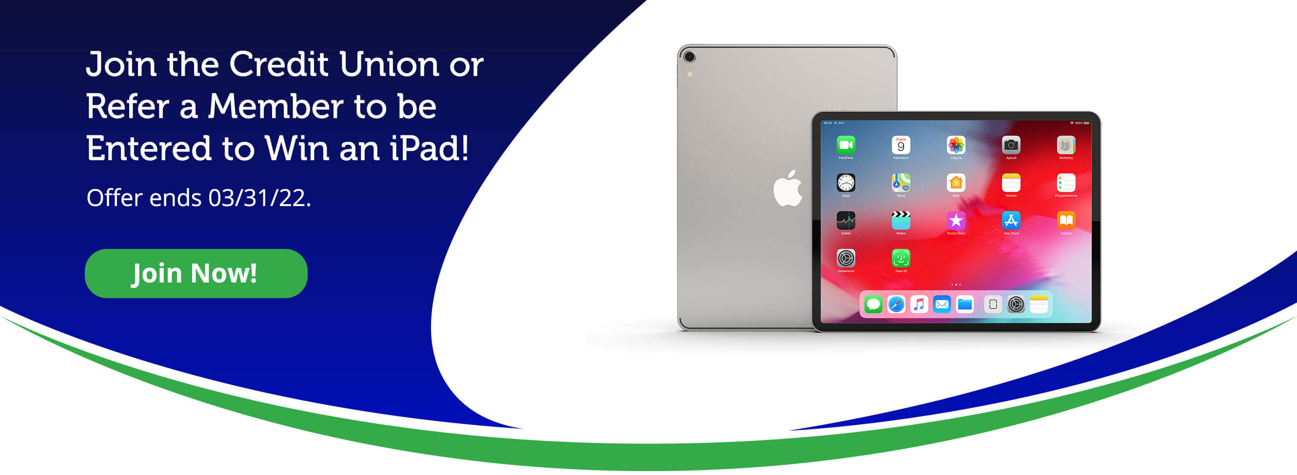 Join or Refer, and Win an iPad!