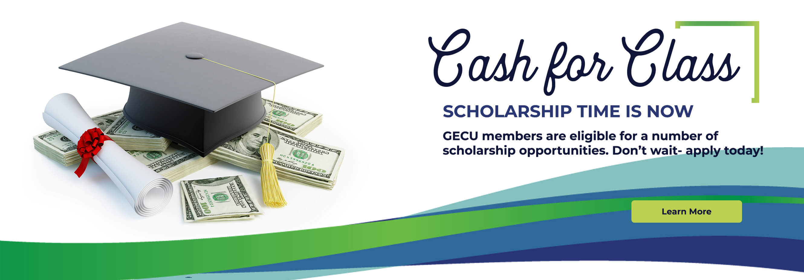 Learn about how you can win cash for college! 