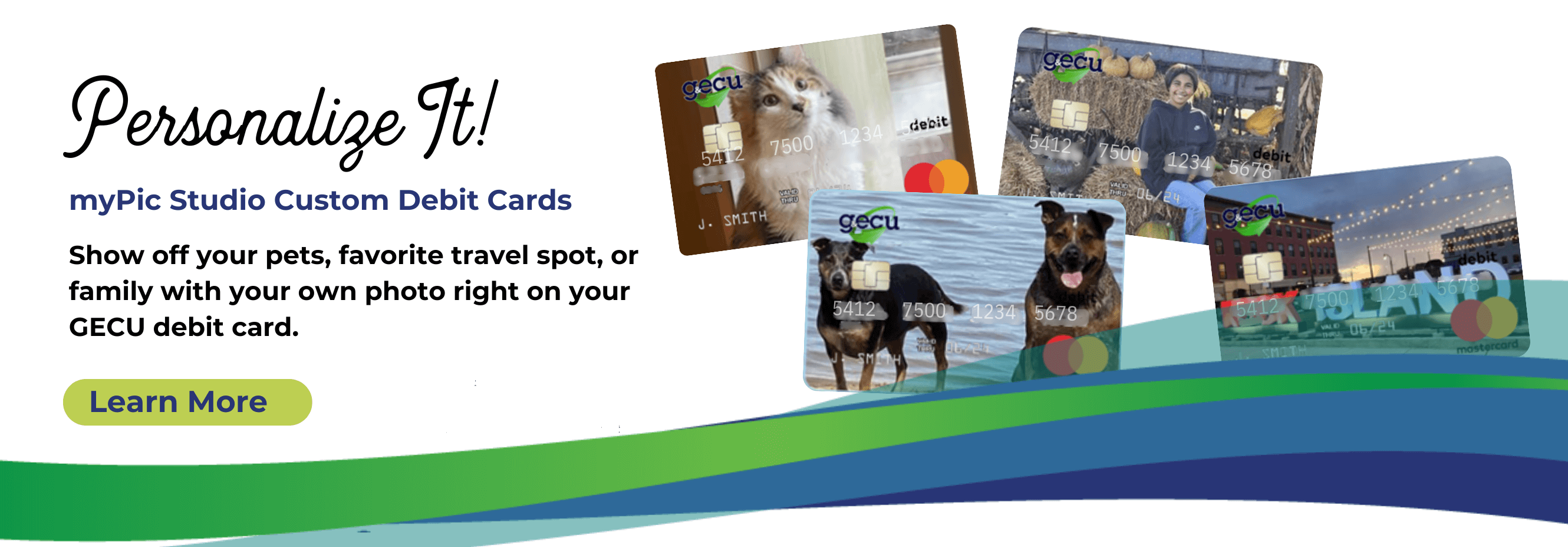 Create a custom GECU debit card! 