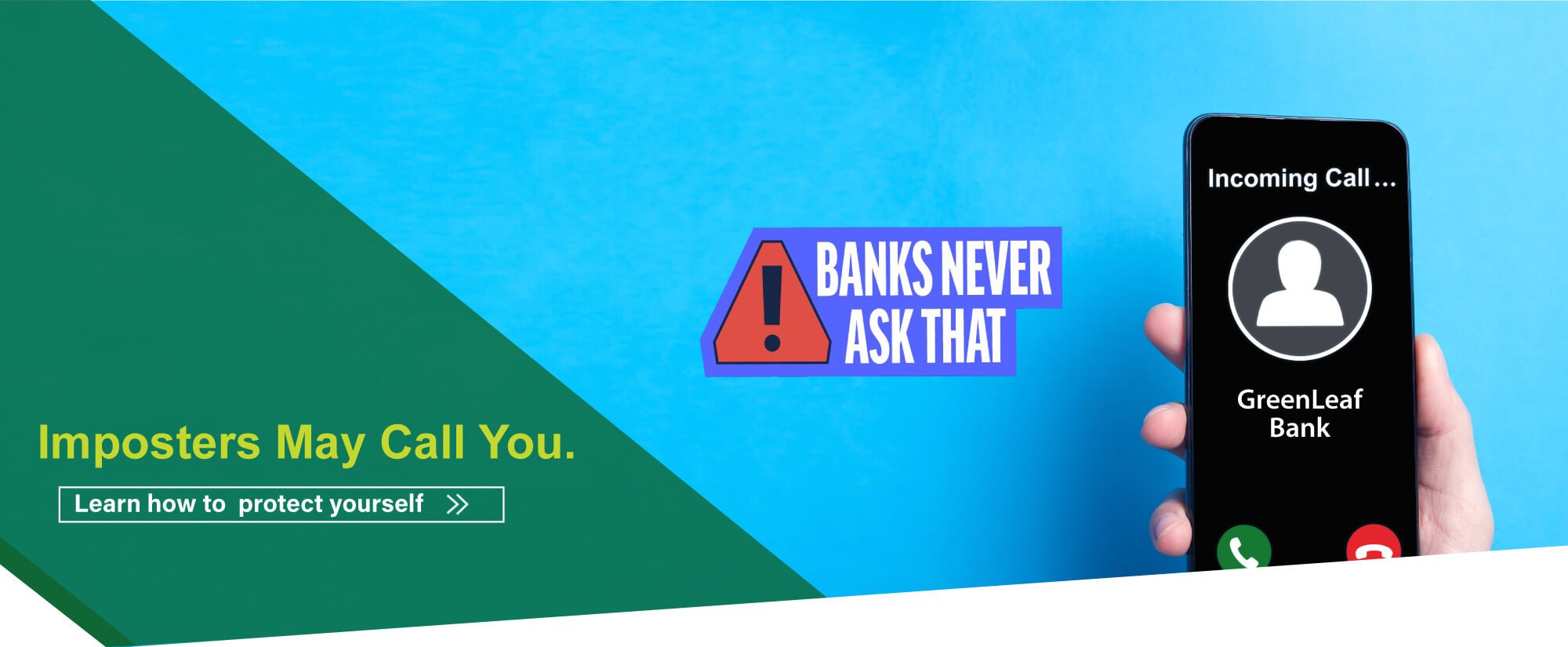Learn how not to become a victim of imposters.