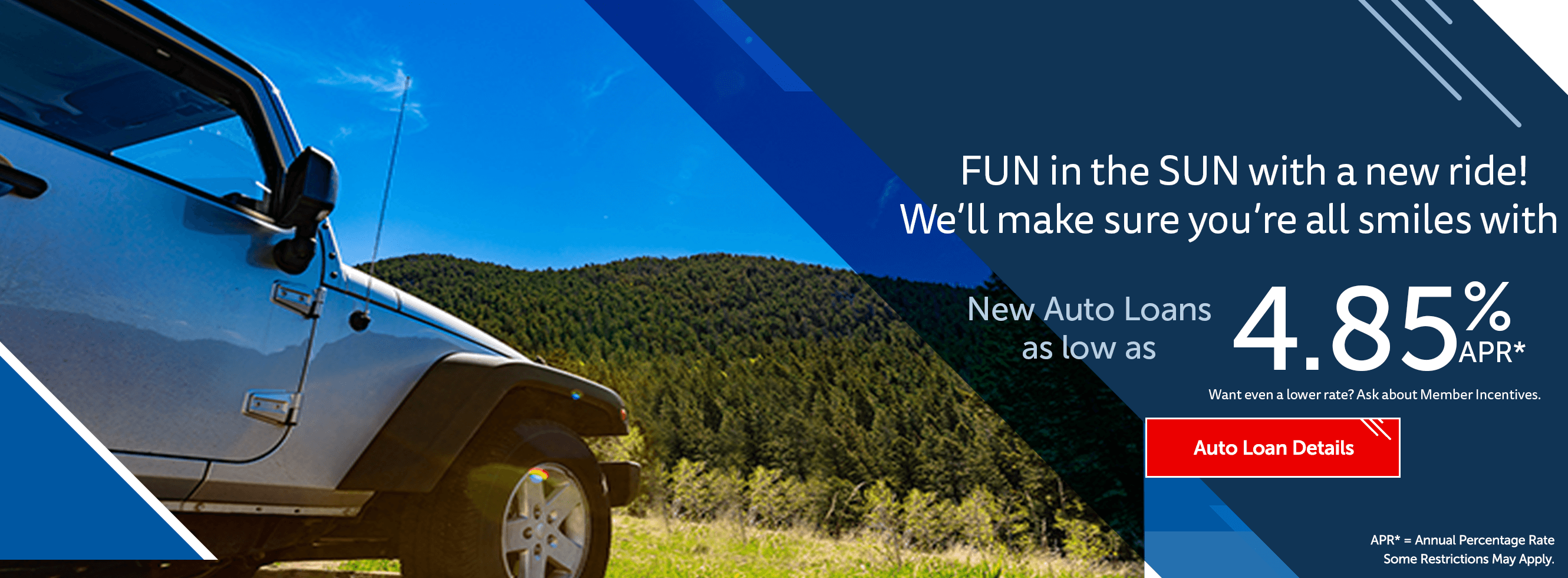 Fun in the Sun with your new ride!
