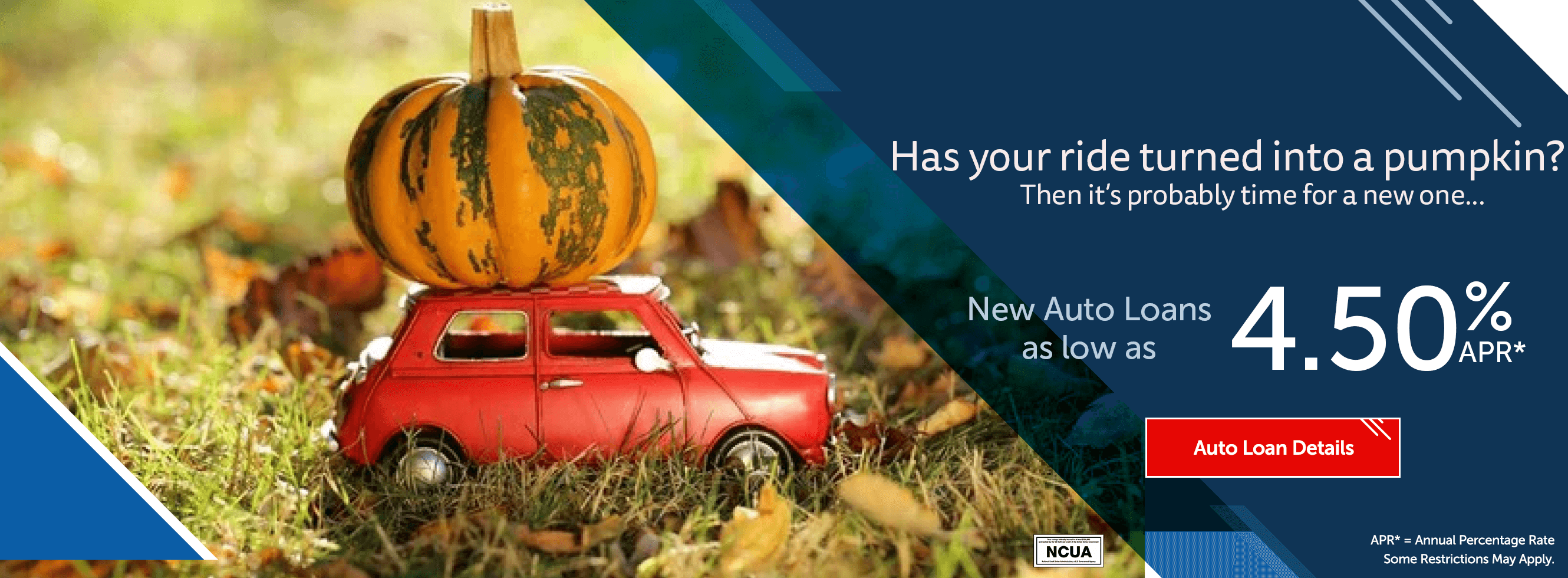 Has your ride turned into a pumpkin? 
