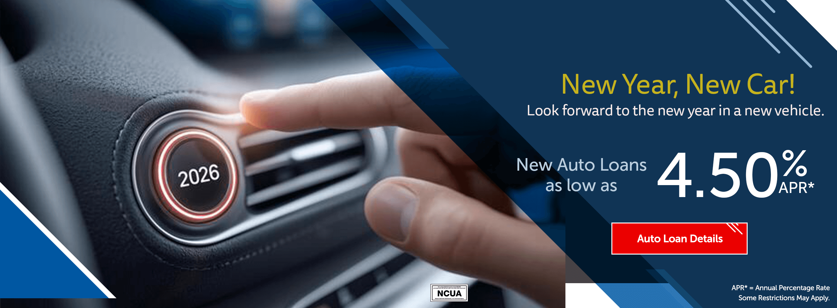 Look forward to the new year in a new vehicle.