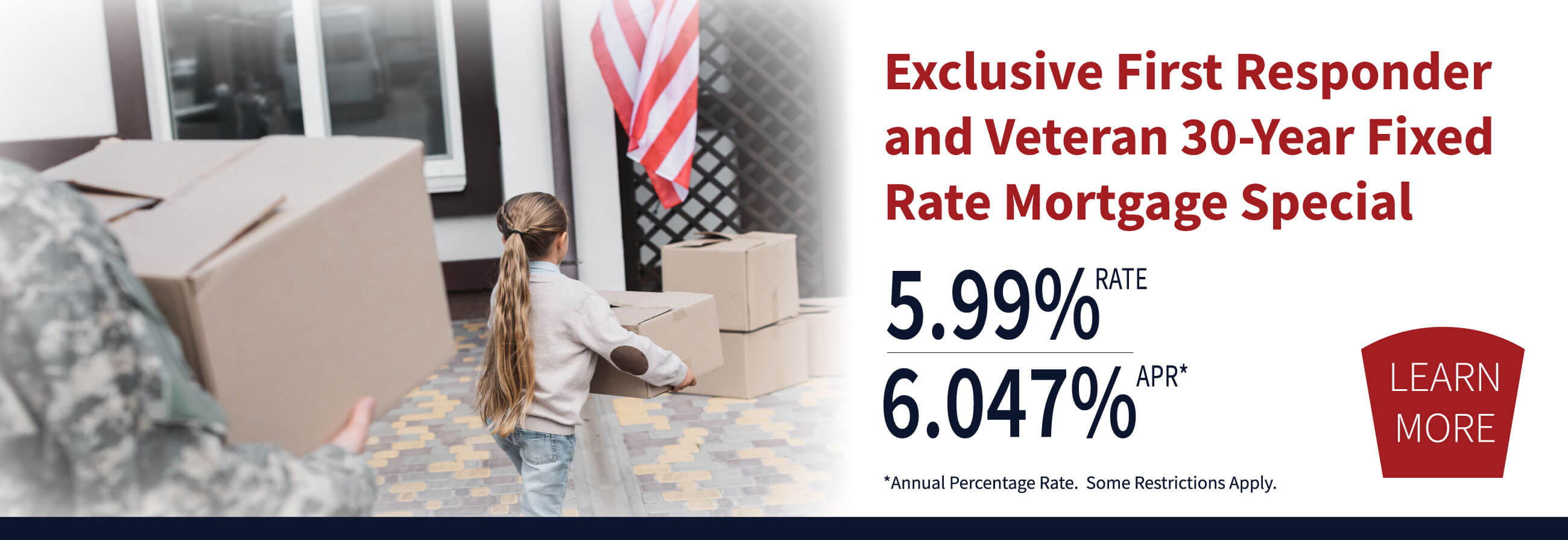 First Responder & Veteran Mortgage Special