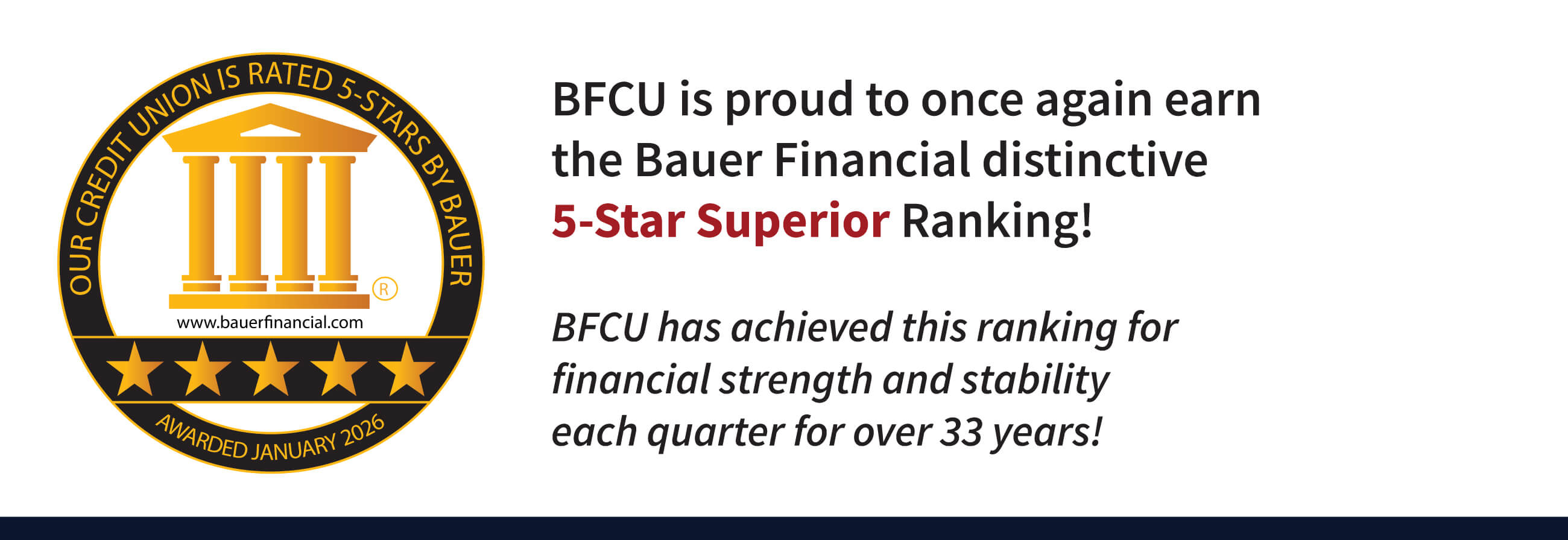 Bauer Financial Ranking