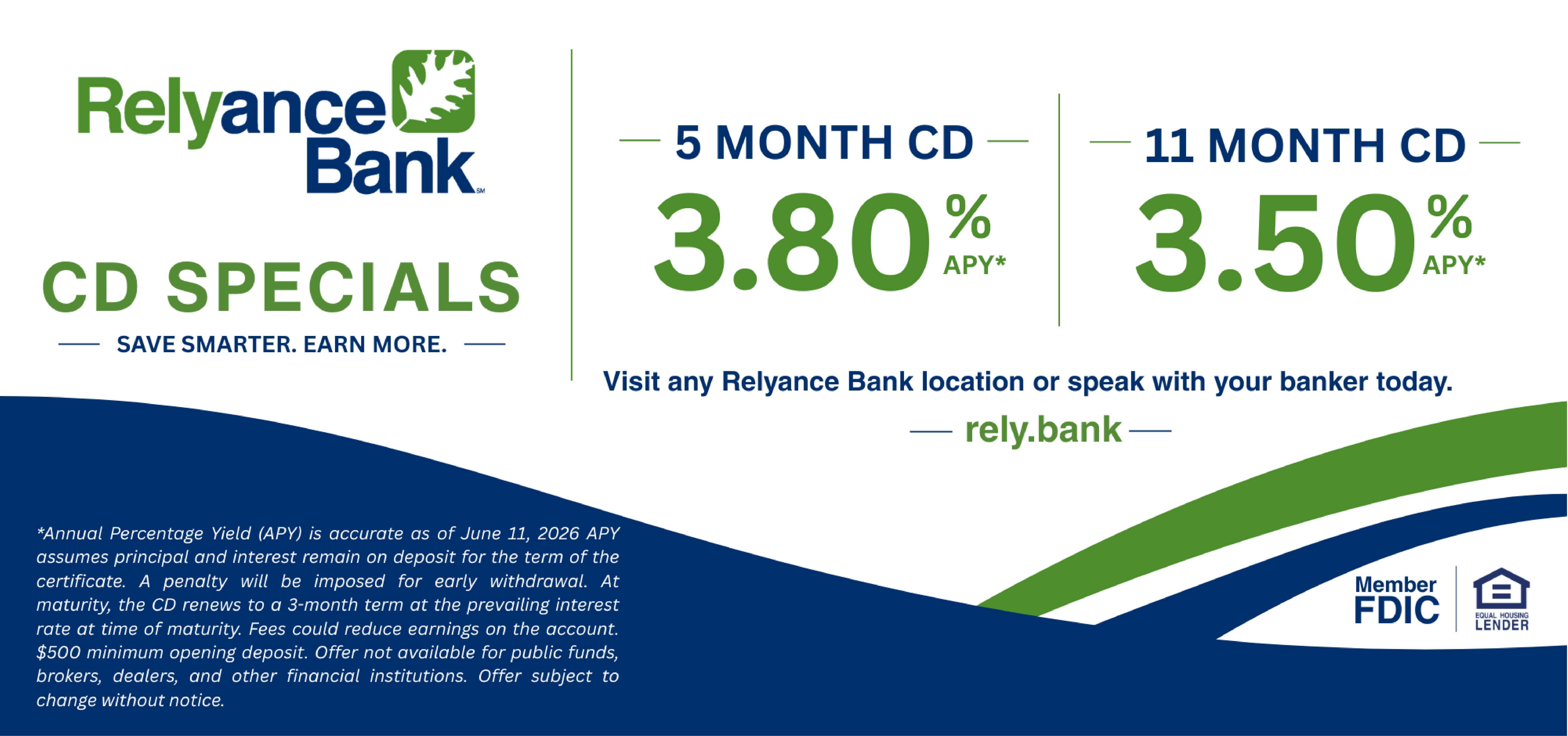 CD Rate Update - June 2026