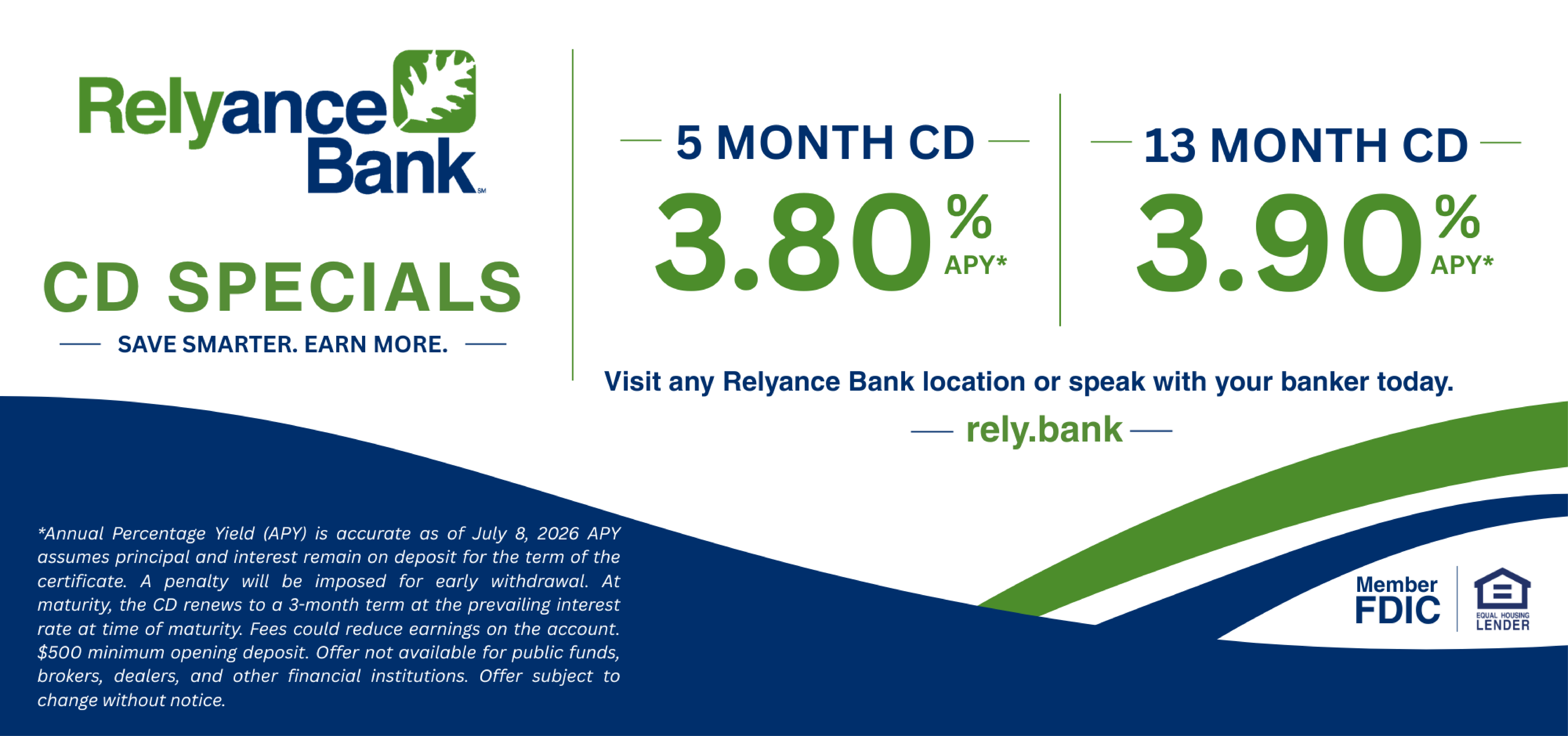 CD Rate Update - July 2026