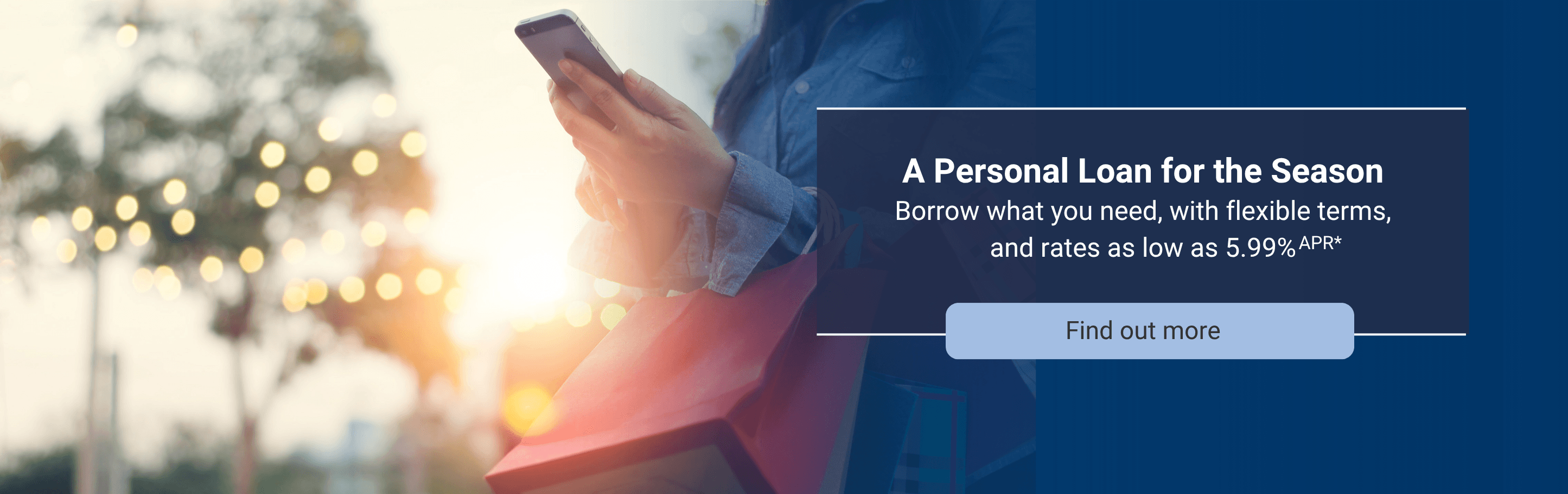 Rates as low as 5.99%APR*