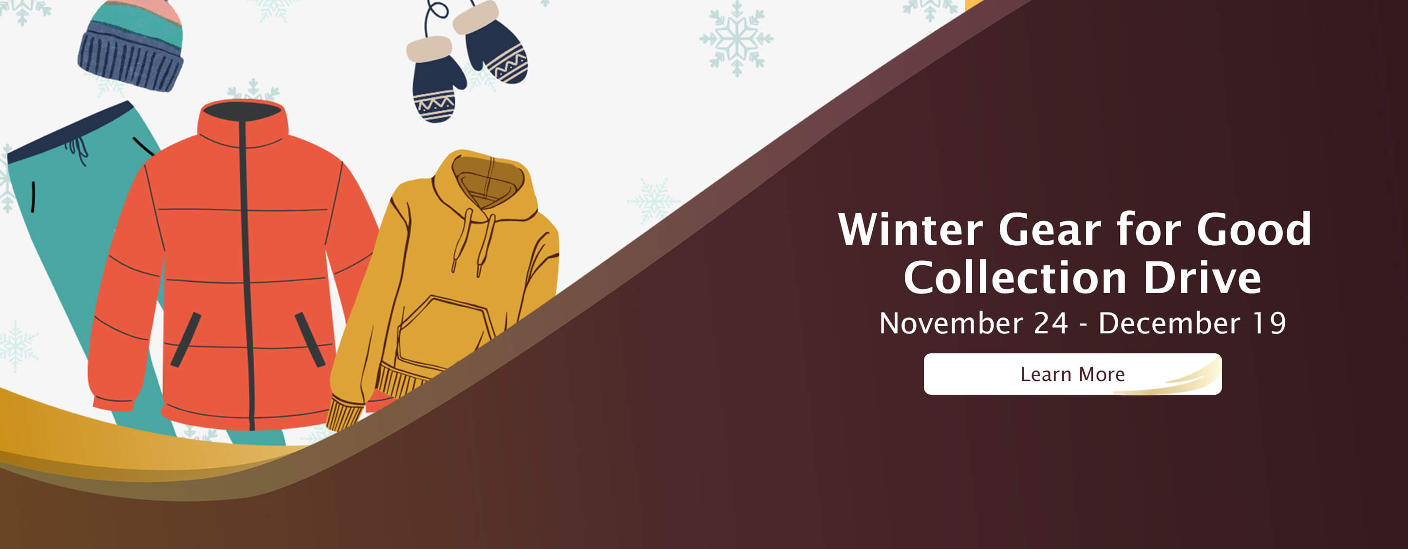 Winter Gear for Good Collection Drive
