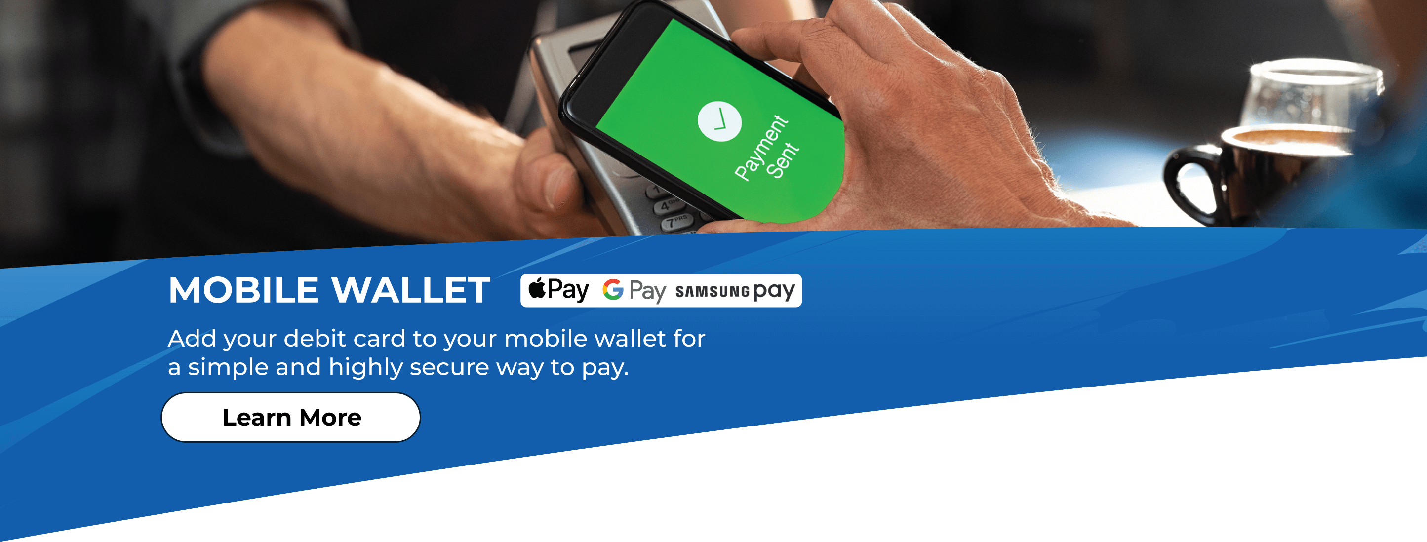 Mobile Wallet. Use your CCCU debit or credit card to pay on your phone