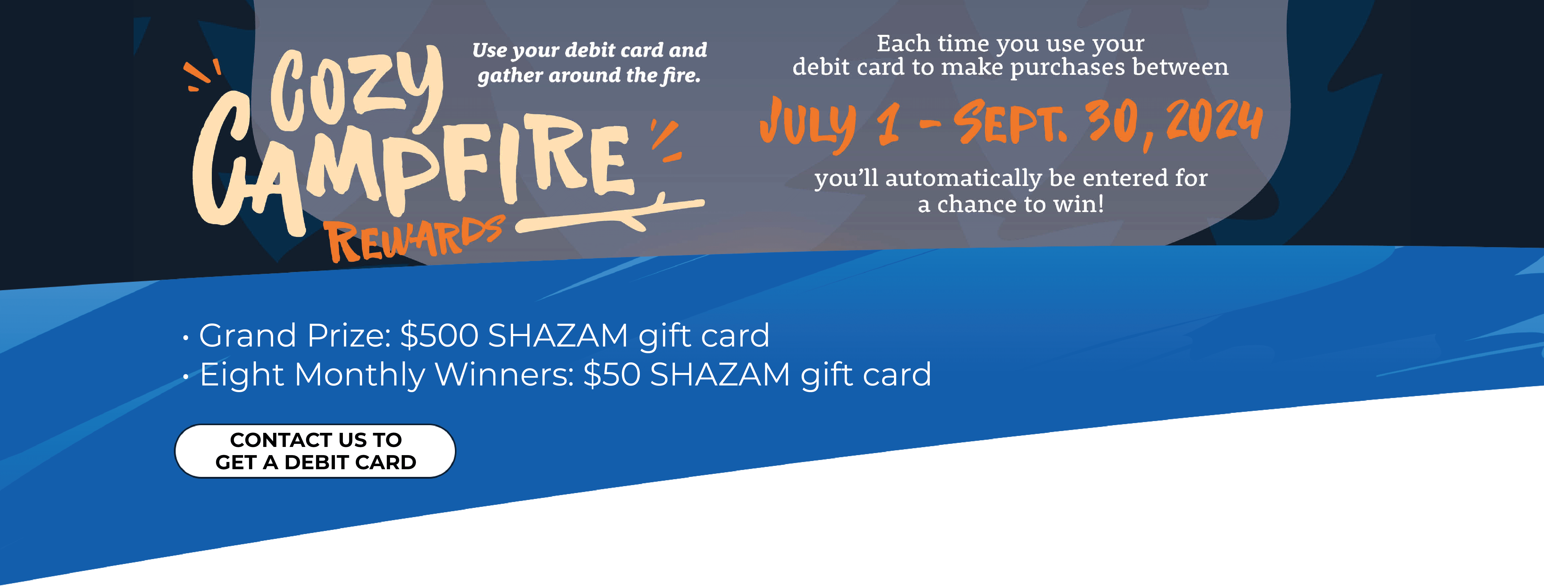 Shazam Use Your CCCU Debit Card to Win Money