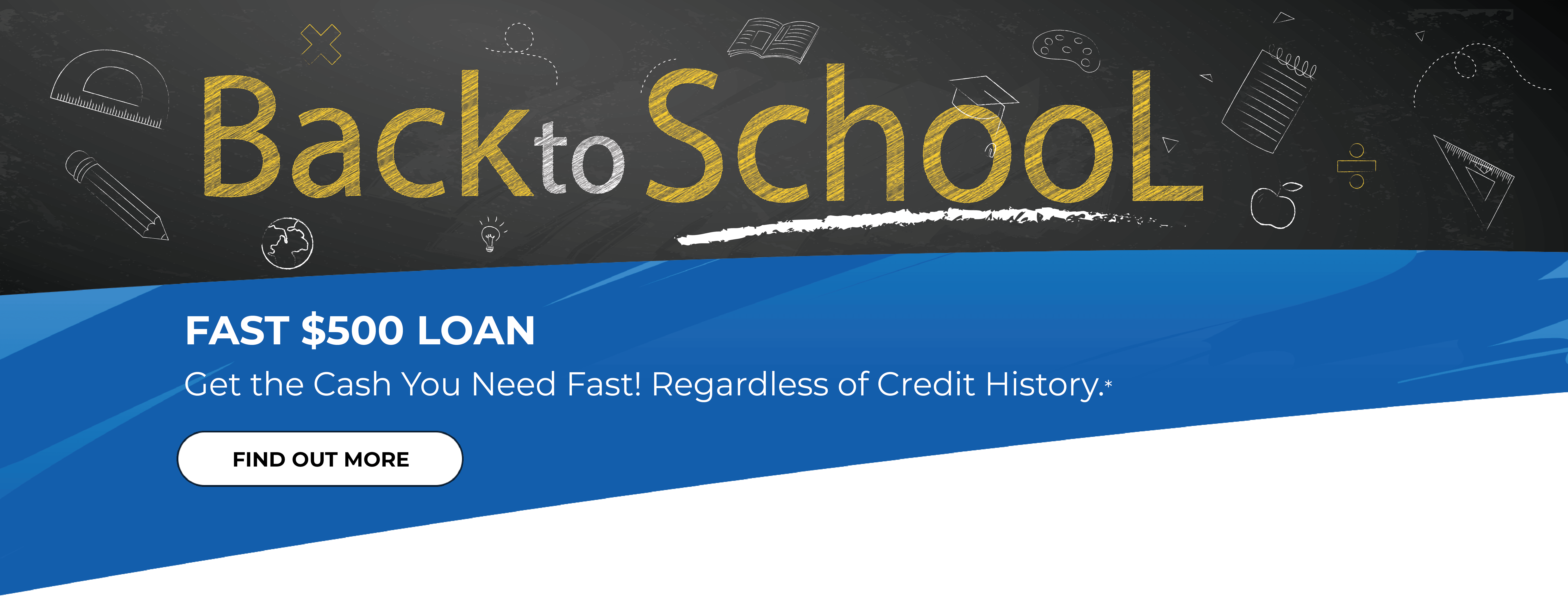 Get $500 Fast Cash for Back to School Shopping