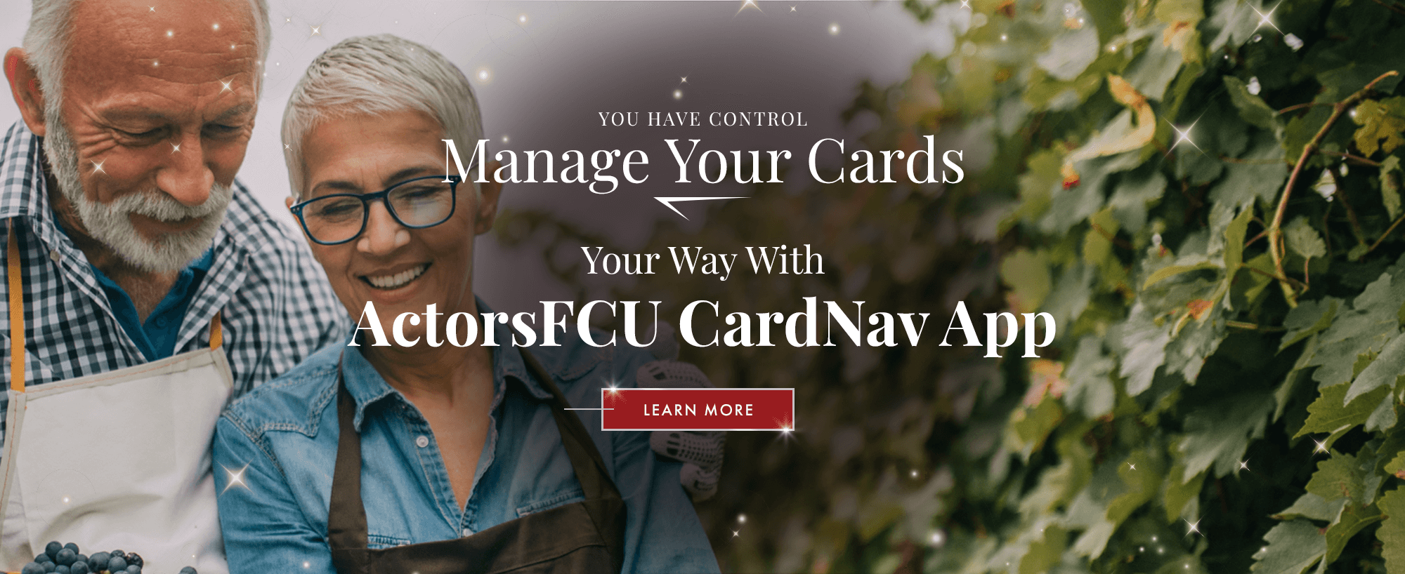 You Have Control Manage Your Cards Your Way With ActorsFCU CardNav App!