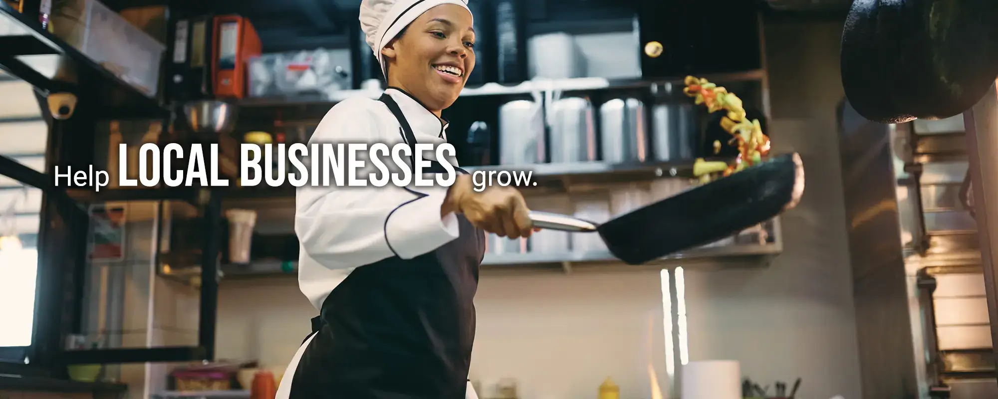 Help local businesses grow.